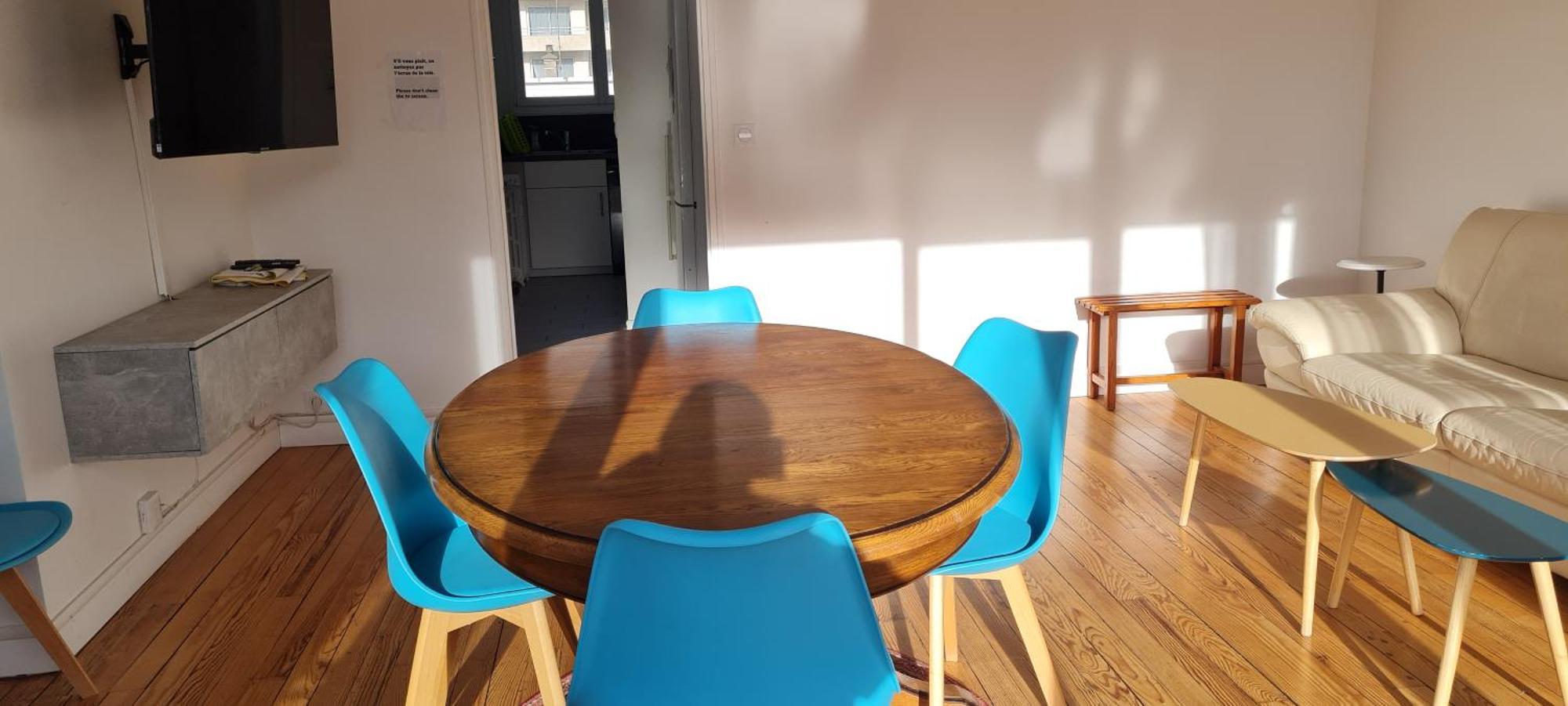 Appartement Rénové, 100 m de la gare, 83 m2, 5 Pers, Confortable et Lumineux El Havre Exterior foto